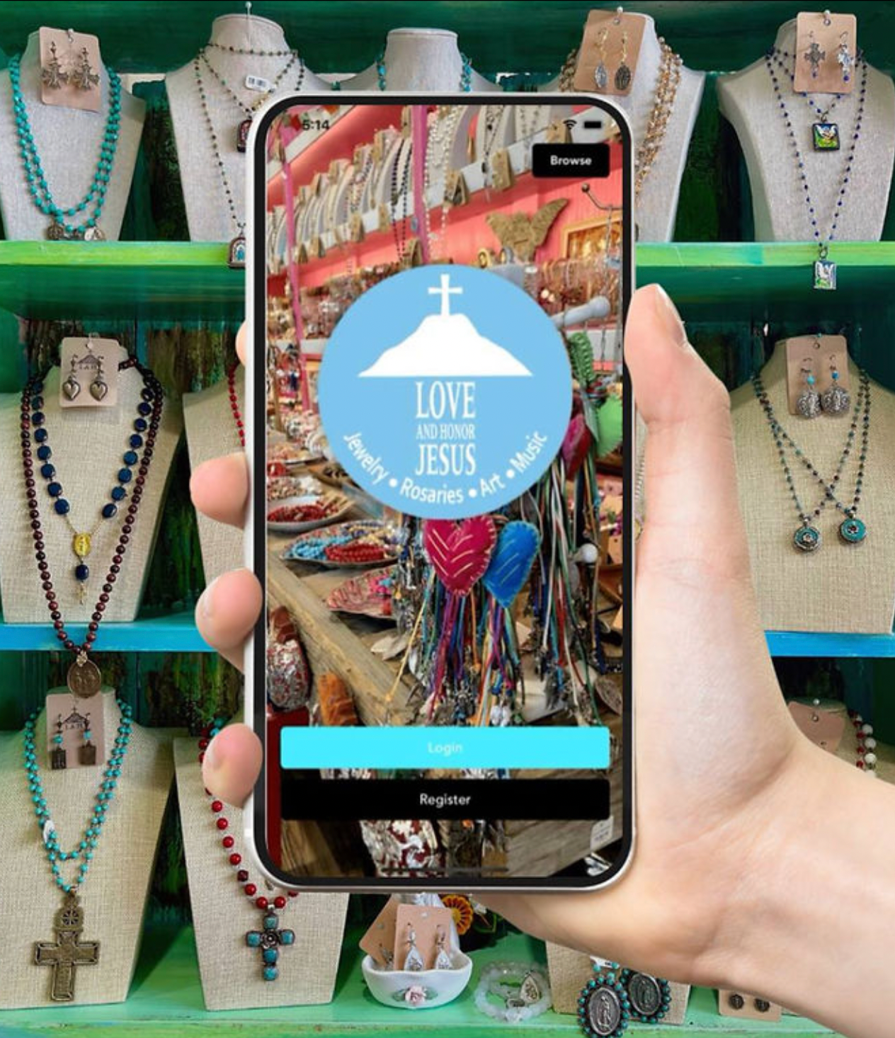 Download the Love and Honor Jesus App