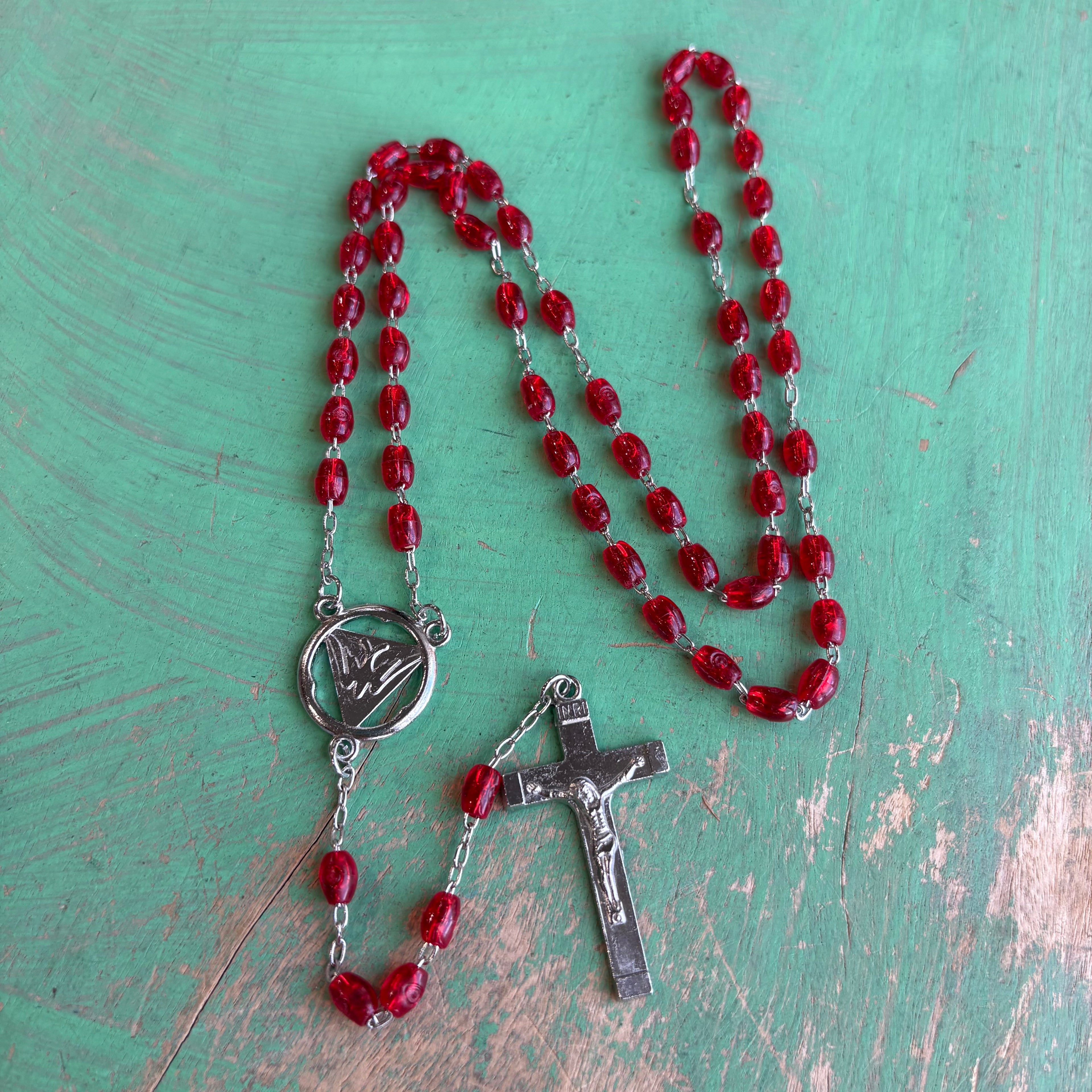 Gifts of the Holy Spirit Confirmation Rosary in Case