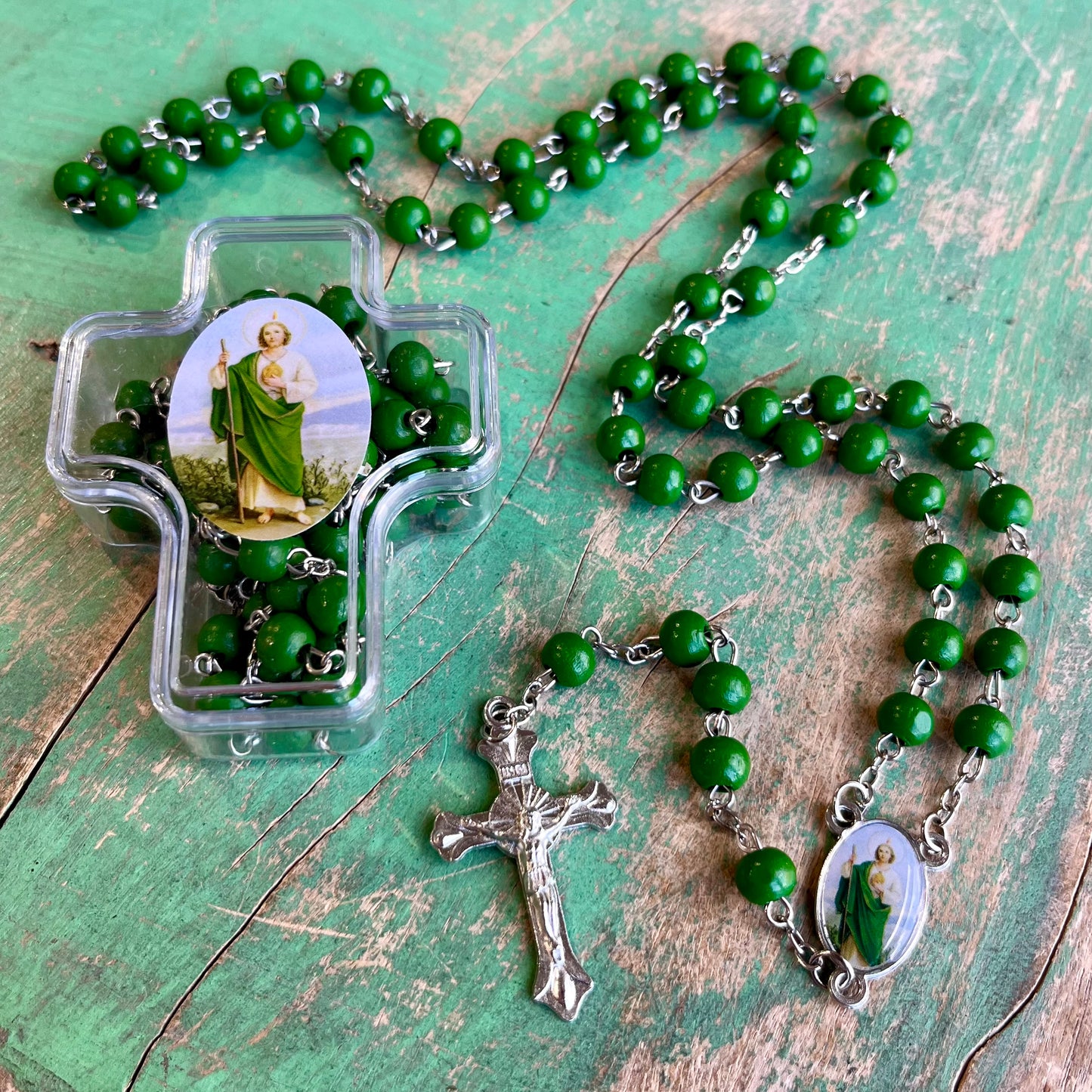 Rosary with Cross Case