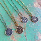 Double Sided Sacred Heart Necklace