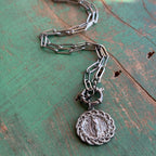 Our Lady of Guadalupe Paperclip Chain Necklace – Gold or Silver