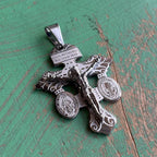 Stainless Steel Pardon Crucifix