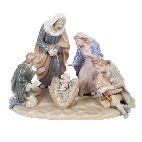 Porcelain Nativity Scene