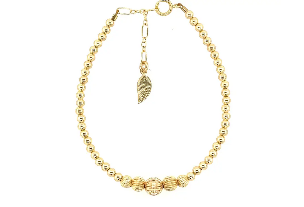 VICTORIA | Stretchy Anti-Tarnish 14K Gold Filled Bracelet