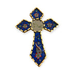 Handmade Peruvian Cross Mirror, Home Wall Decor