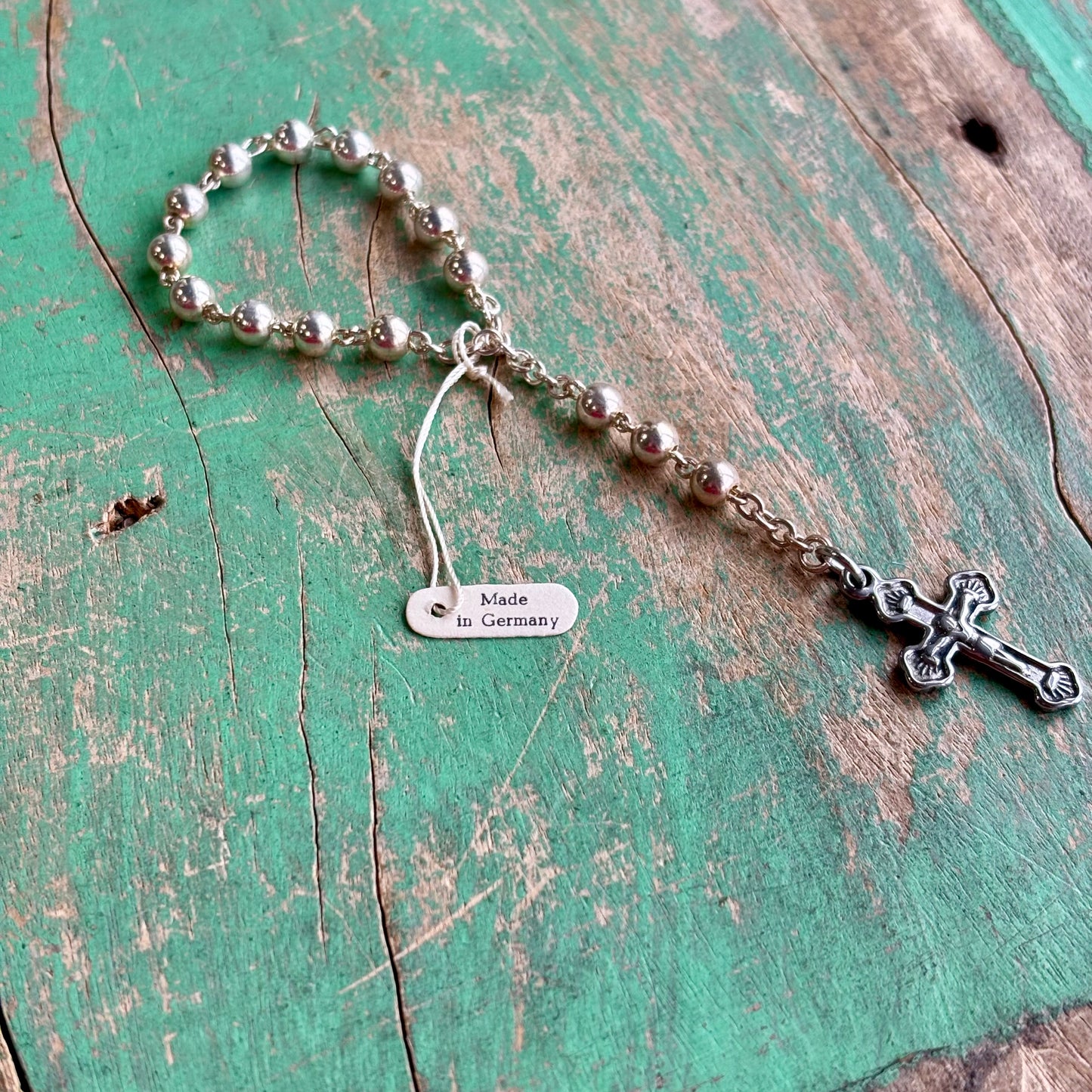 Vintage Rosary Inspired Keepsake