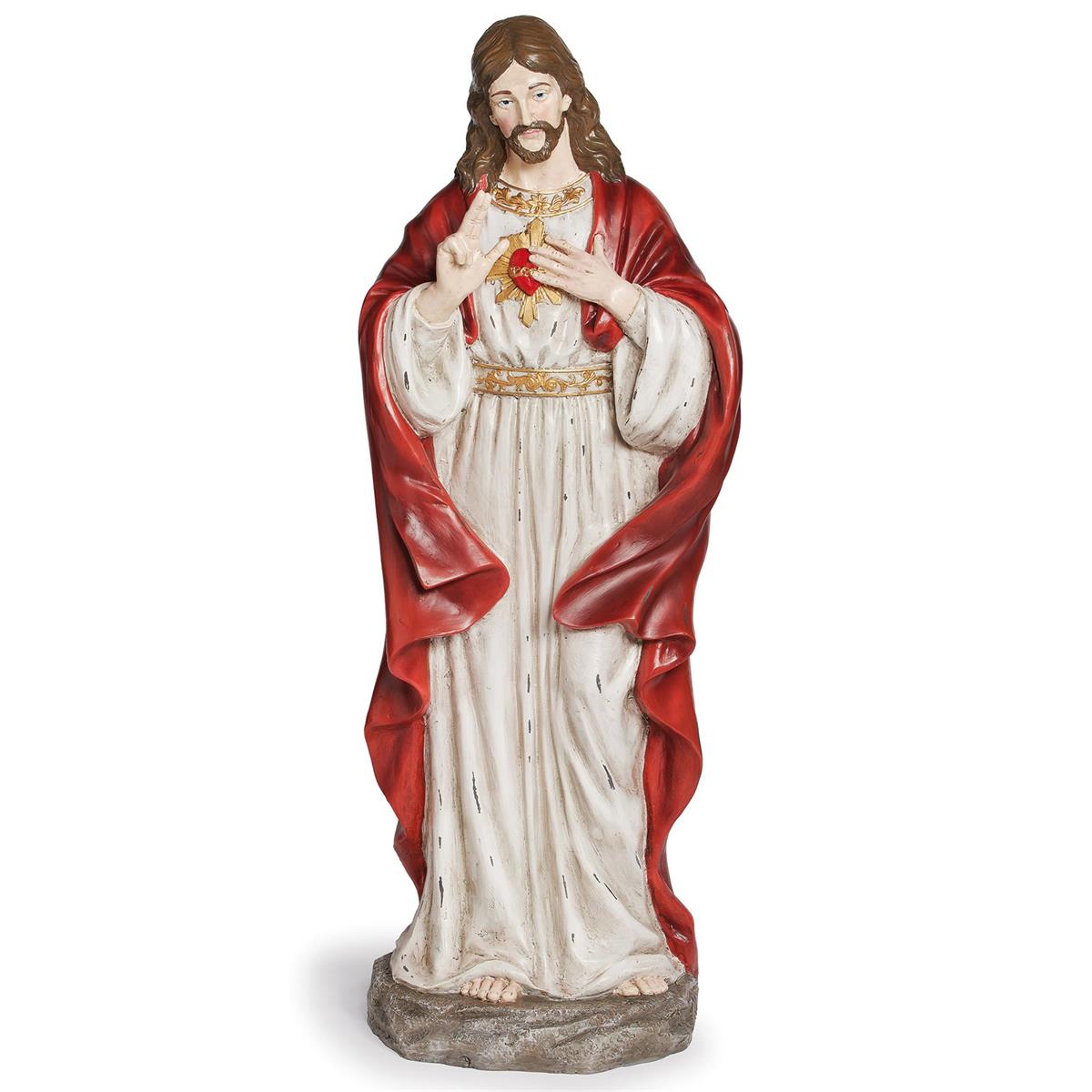36" Sacred Heart of Jesus Statue