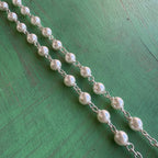 White Heritage Holy Communion Rosary