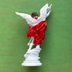 St. Michael the Archangel Magnetic Mini Statue – 5” | Full Color or Glow-in-the-Dark