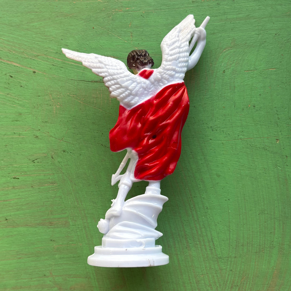 St. Michael the Archangel Magnetic Mini Statue – 5” | Full Color or Glow-in-the-Dark