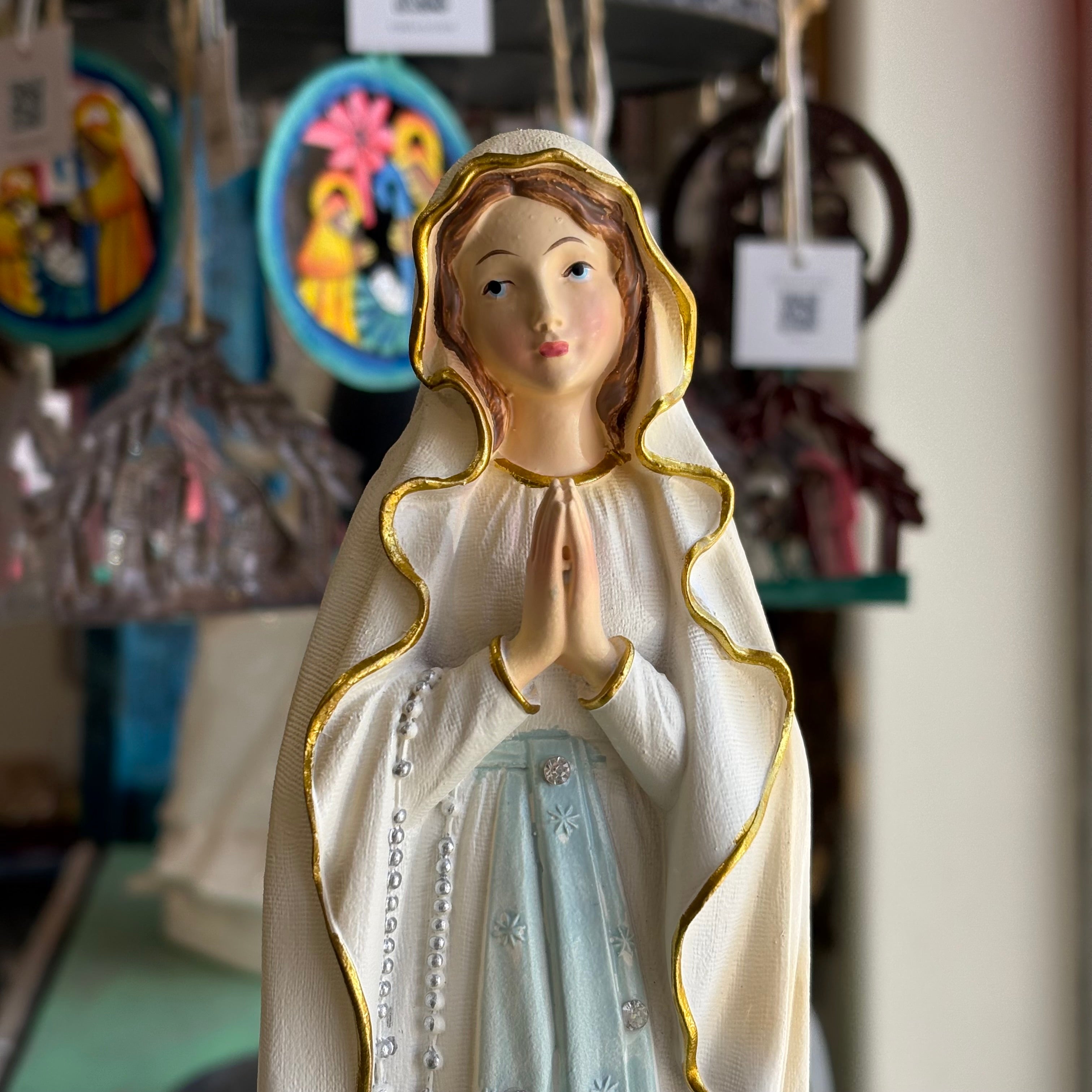 Our Lady of Lourdes 12" Statue