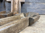 Wooden Small Imperfect Cross Bowls