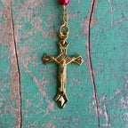 Confirmation Rosary in Gold Case