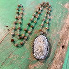 Virgencita Pendant Long Chain