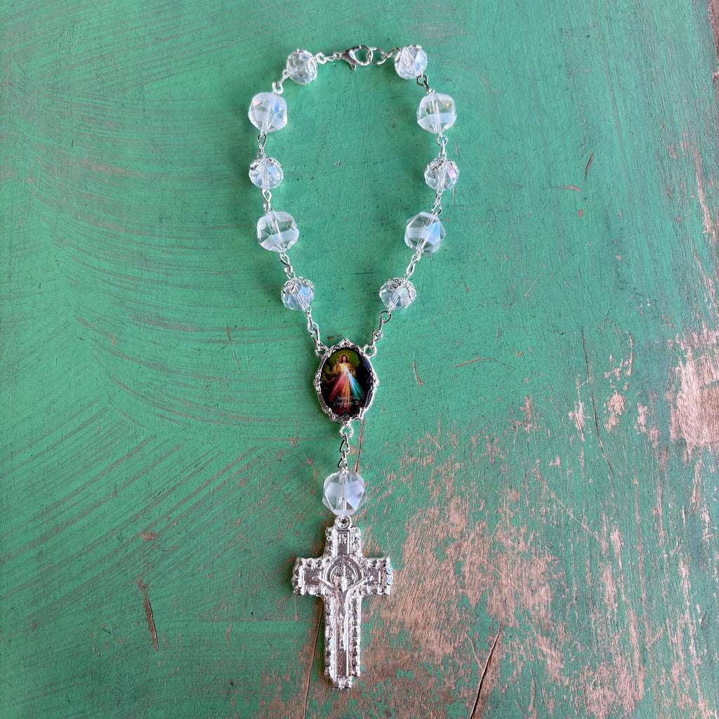 Crystal Car Decade Rosary