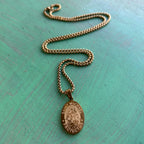 St. Michael “Protect Us” Stainless Steel Necklace – 23”