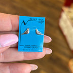 Sterling Silver Small Holy Spirit Earrings