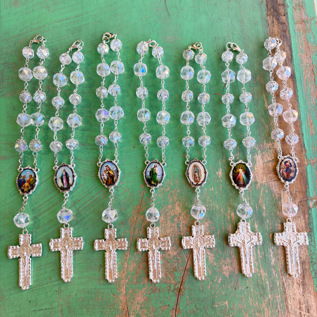 Crystal Car Decade Rosary