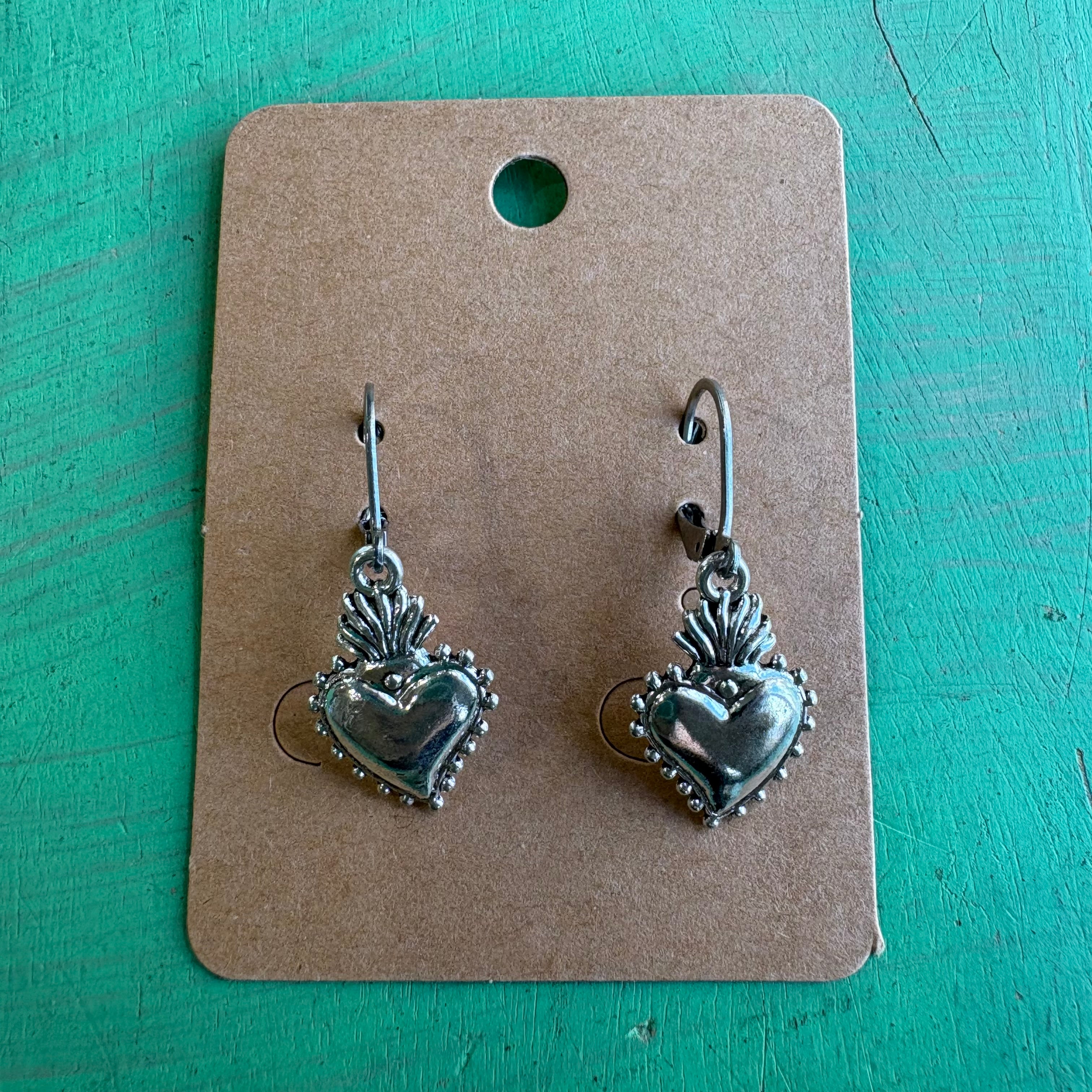 OLG Sacred Heart Charm Bracelet or Earrings