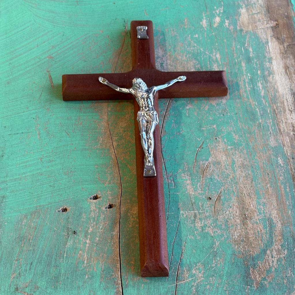 8" Wooden Crucifix