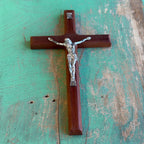 8" Wooden Crucifix