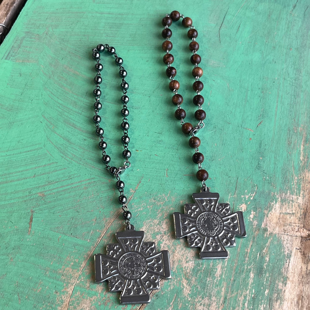 St Benedict Square Cross Car Blessing