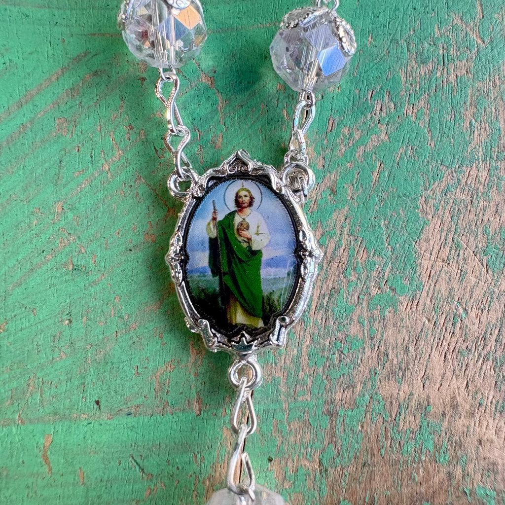 Crystal Car Decade Rosary