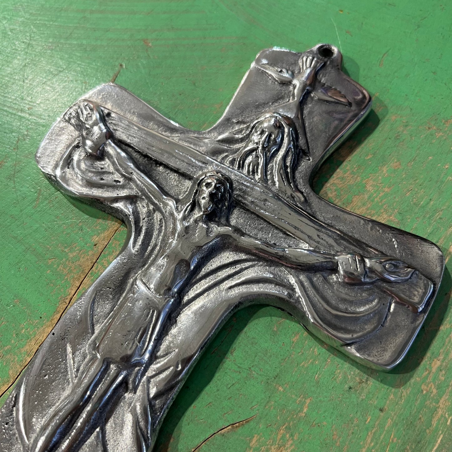 Pewter Hoy Trinity Cross