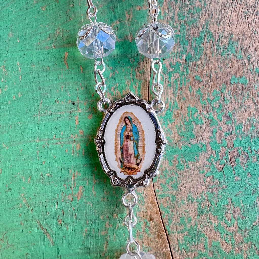Crystal Car Decade Rosary