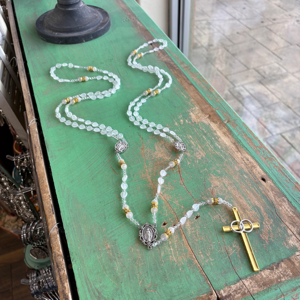 Two-Tone Heart Wedding Lasso