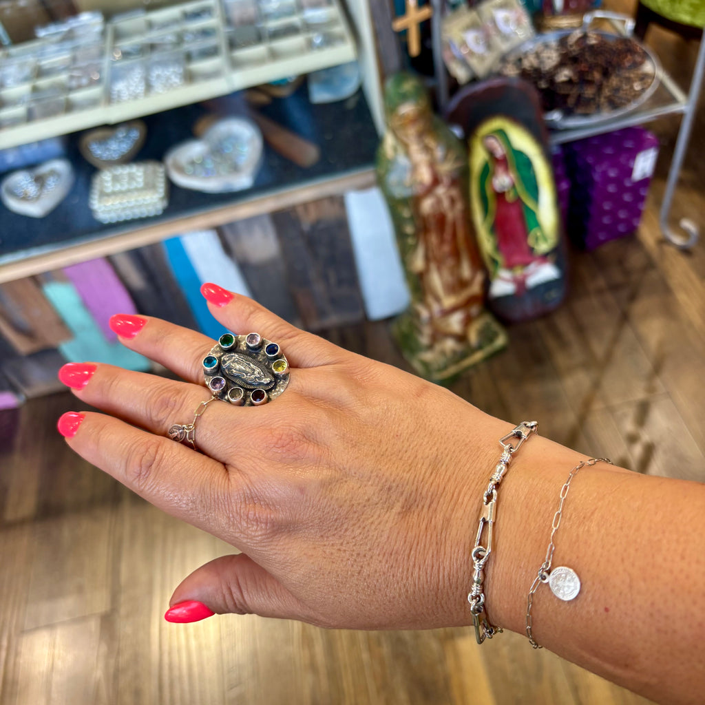 Sterling Silver Fishers of Men Bracelet