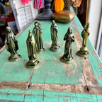Small 3 1/2" Metal Statues