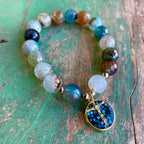 Mosaic Crucifix Bracelet, Earrings or Necklace