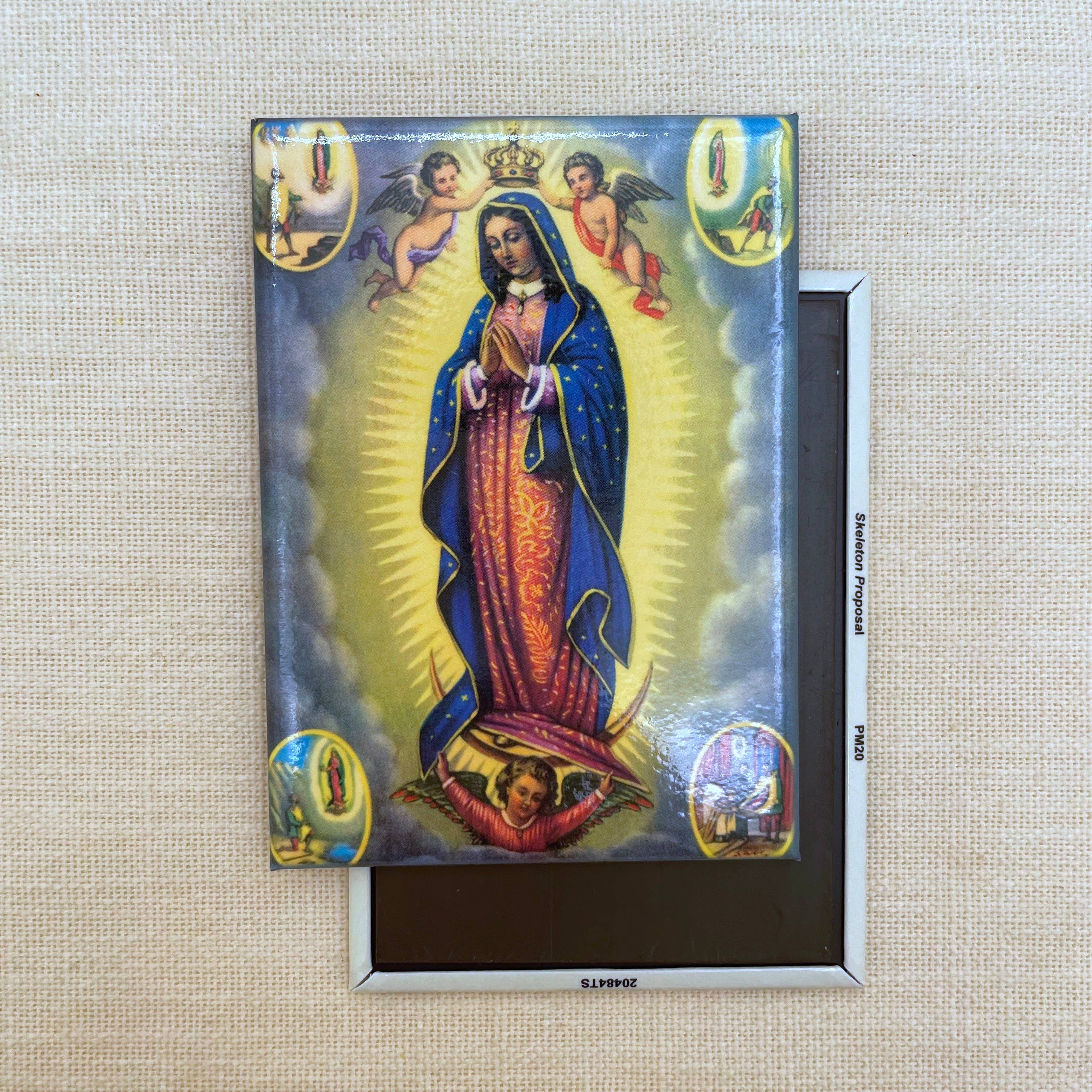 Virgin of  Guadalupe w/Images Magnet