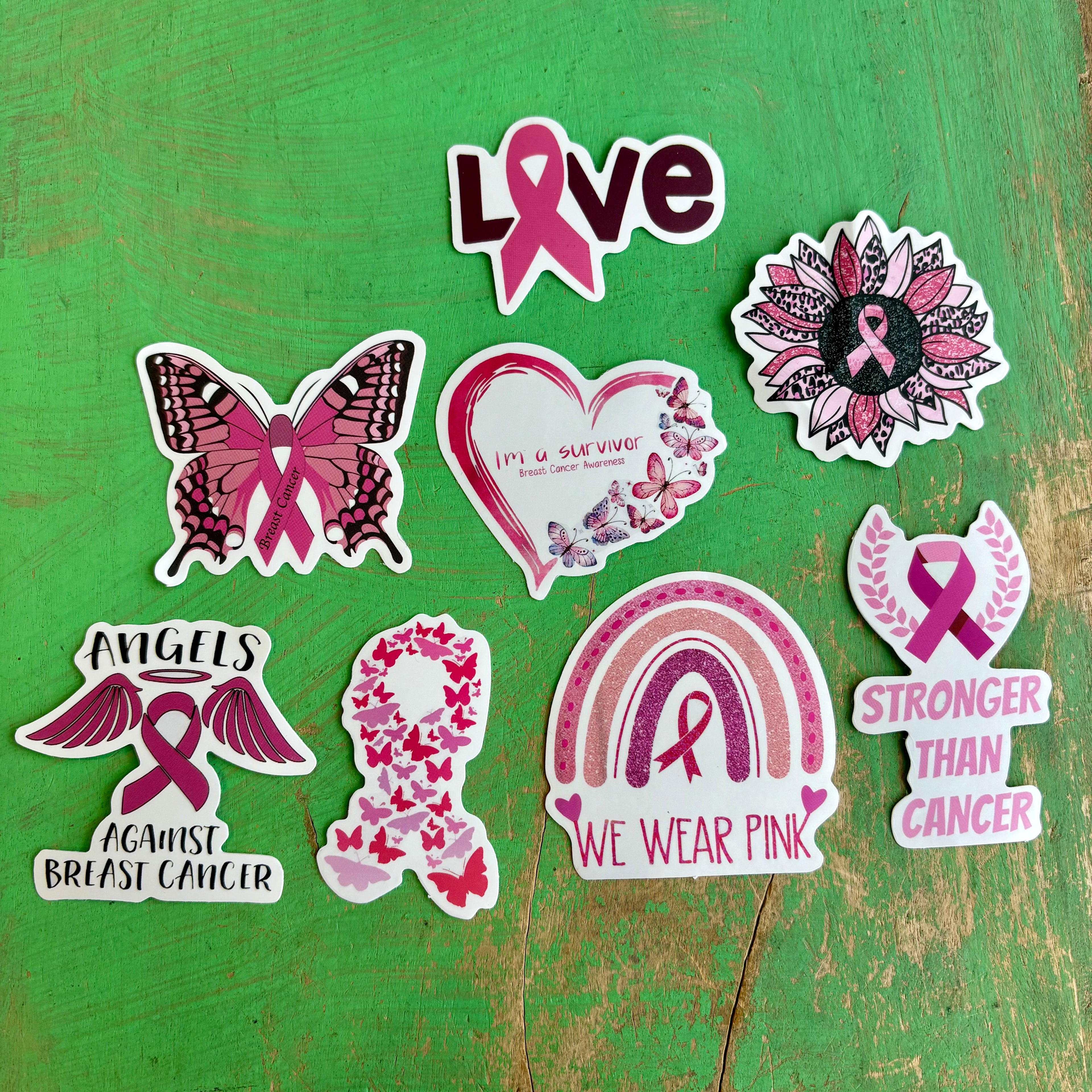 Breast Cancer Awareness Faith Stickers