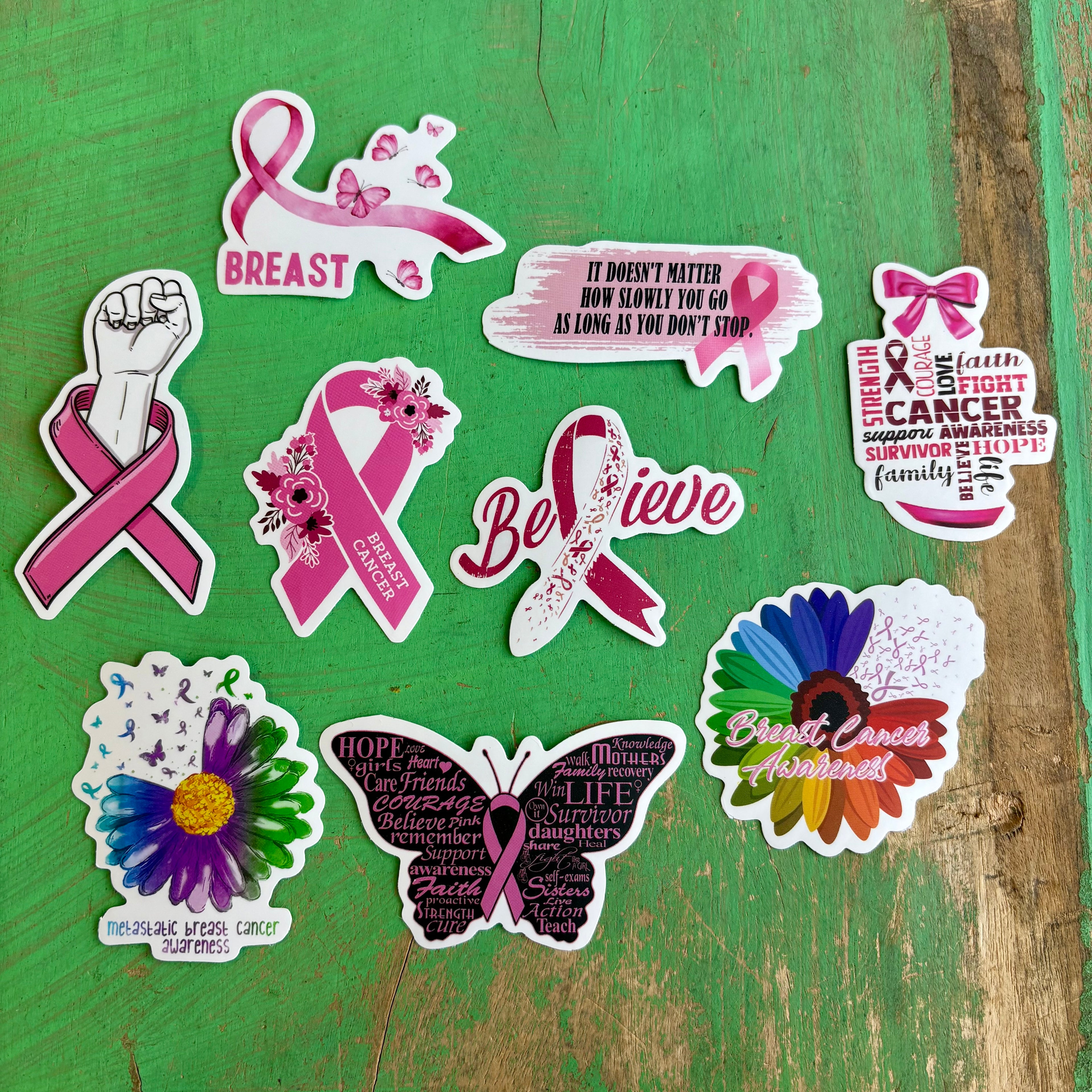 Breast Cancer Awareness Faith Stickers