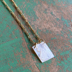 Long Lasting 18k Gold Plated Scapular Necklace