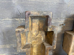 Wooden Small Imperfect Cross Bowls