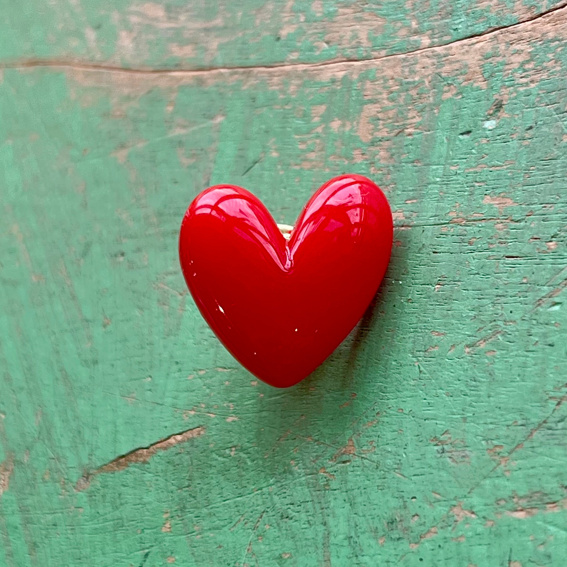 Red Heart Lapel Pin