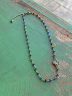 Shell Cross Natural Stone Necklace or Earrings