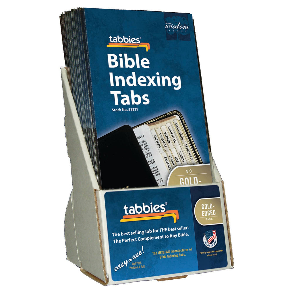 Gold Edged Bible Indexing Tabs