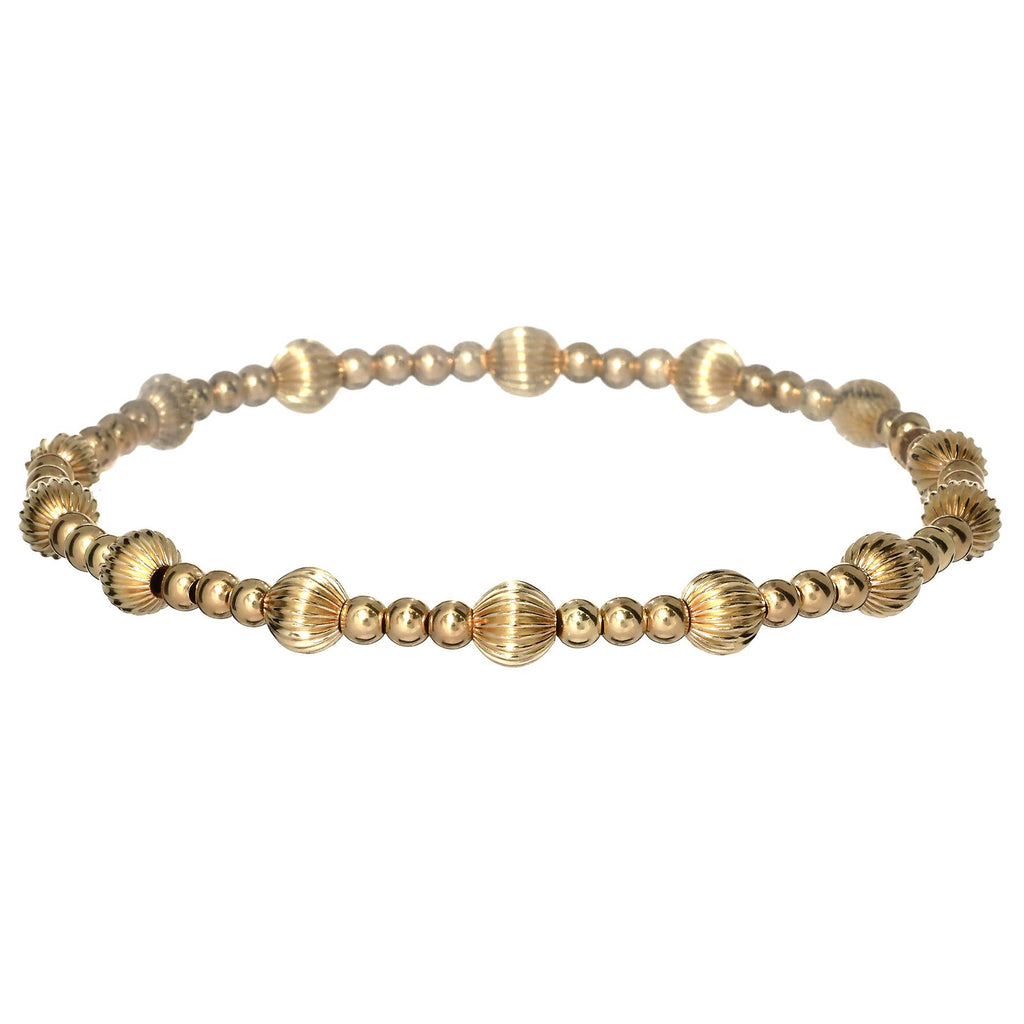 LONDON | Stretchy Anti-Tarnish 14K Gold Filled Bracelet