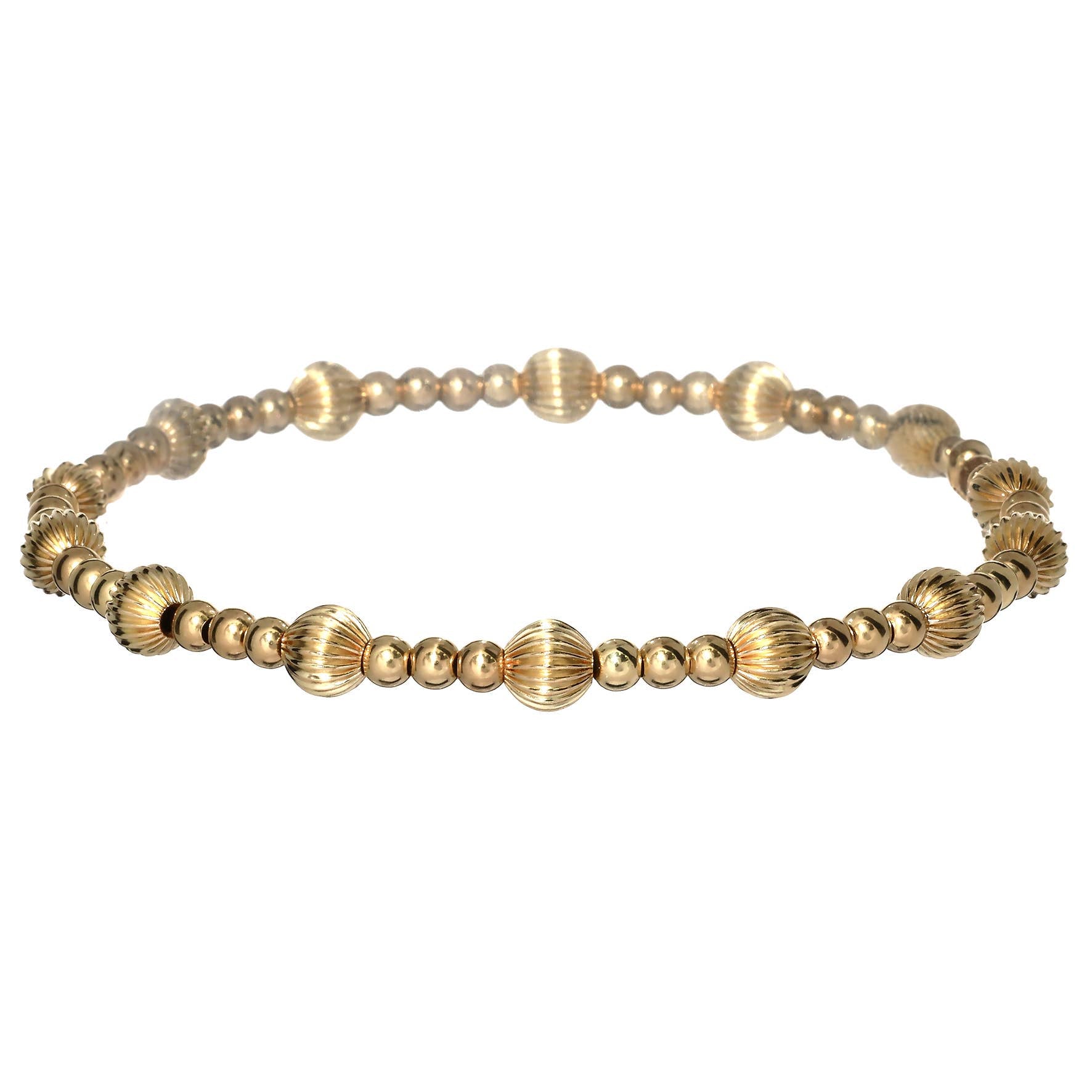 LONDON | Stretchy Anti-Tarnish 14K Gold Filled Bracelet