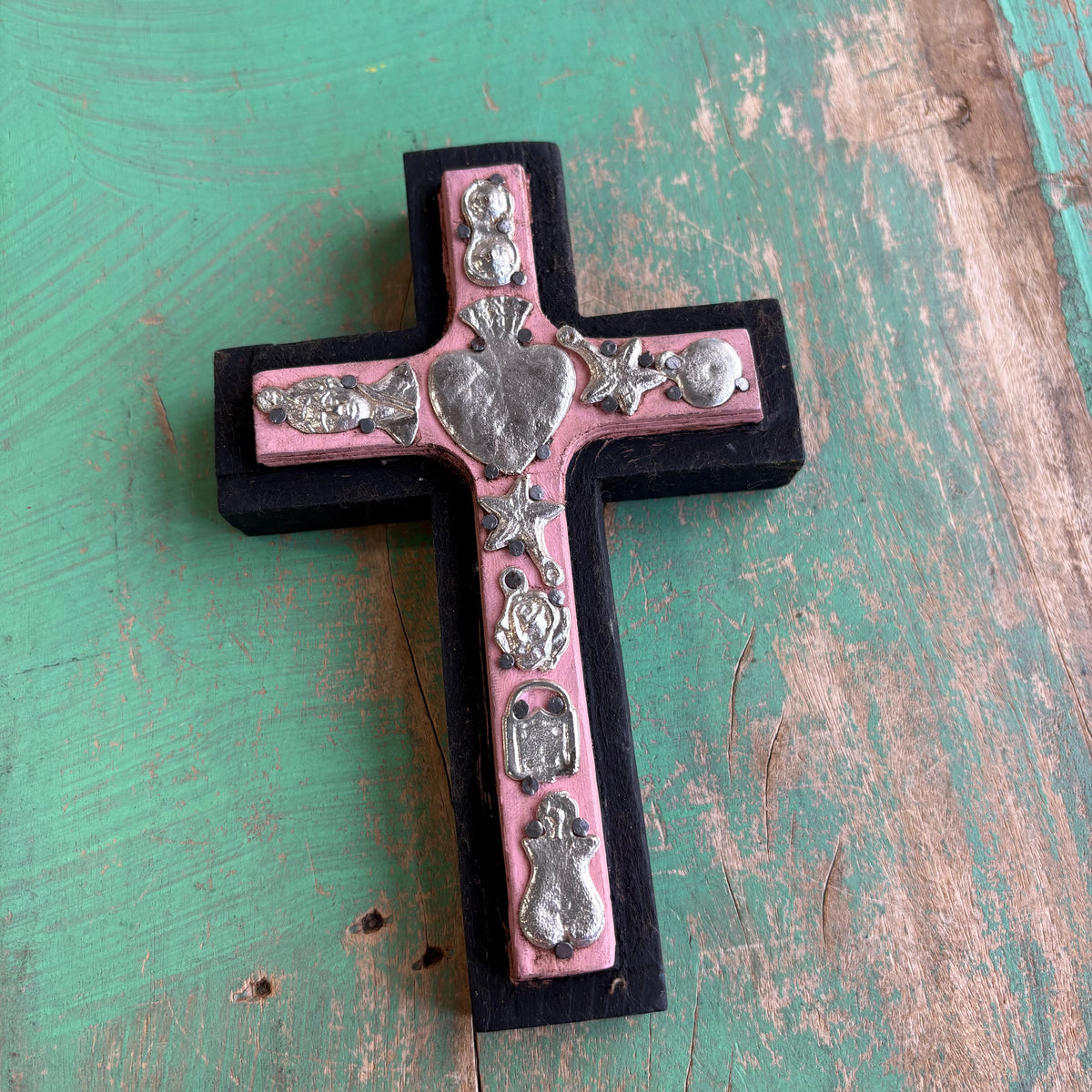 Double Milagros Thin Cross