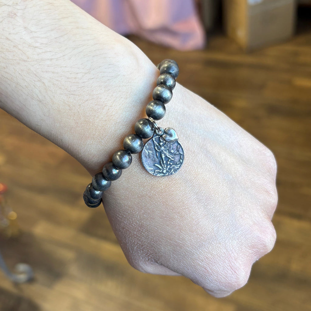 Inspired Navajo St Michael Bracelet