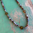 Hearts of Gold Rosary Wrap Bracelet
