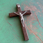 6" Wooden Crucifix