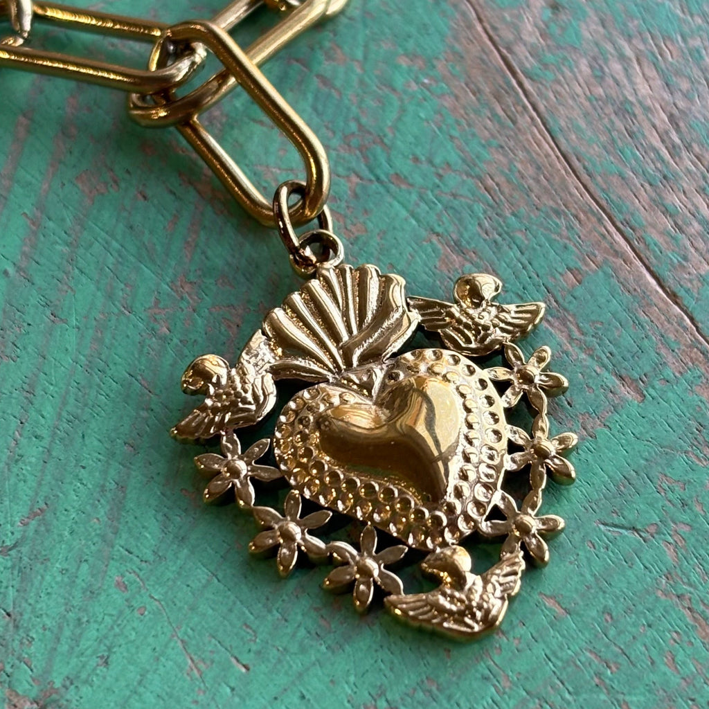 Angels Sacred Heart Bracelet