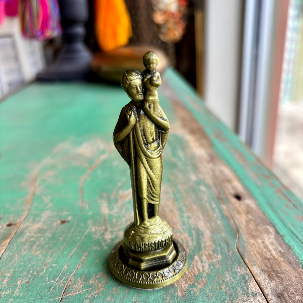 Small 3 1/2" Metal Statues