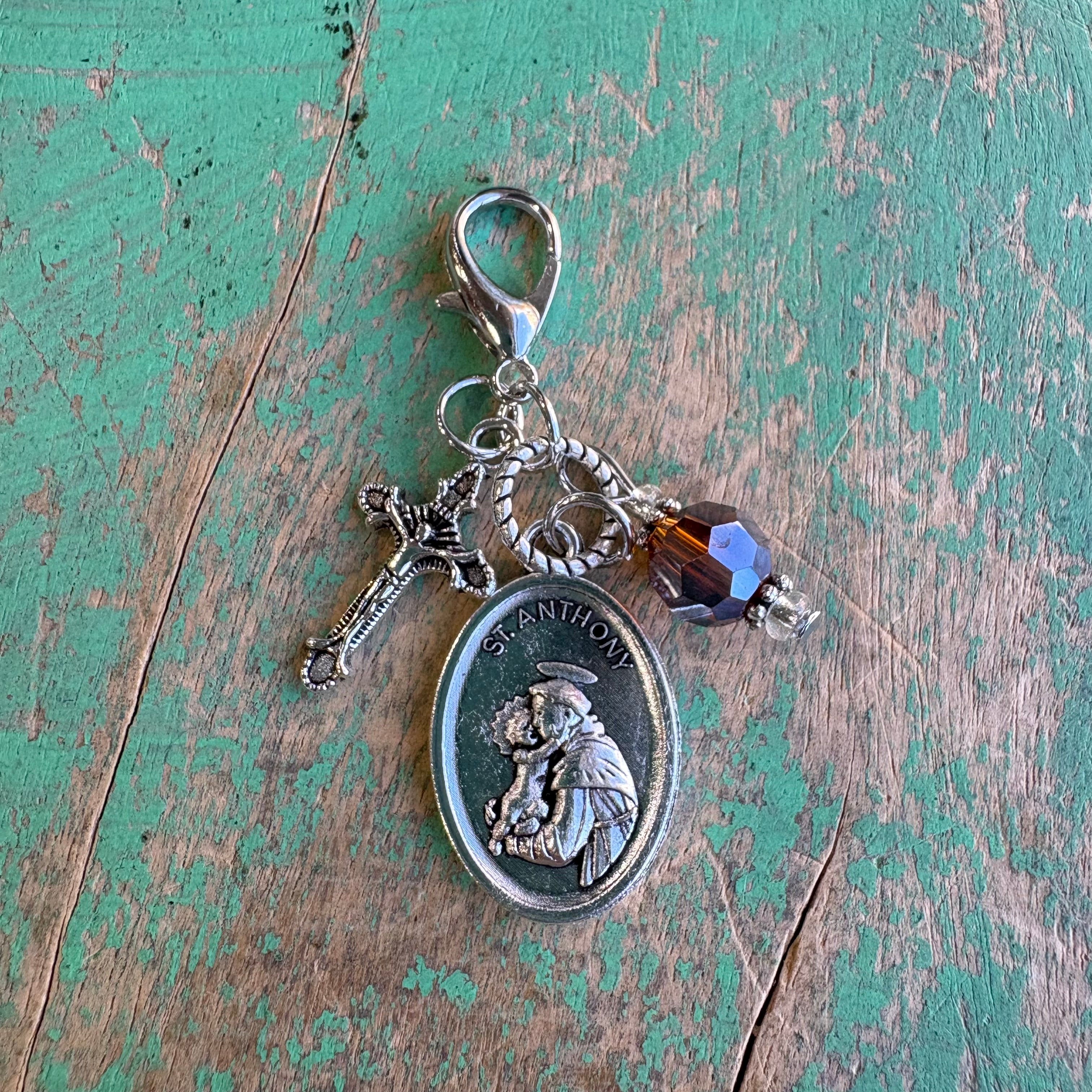 St. Anthony/St Francis Protection Clasp